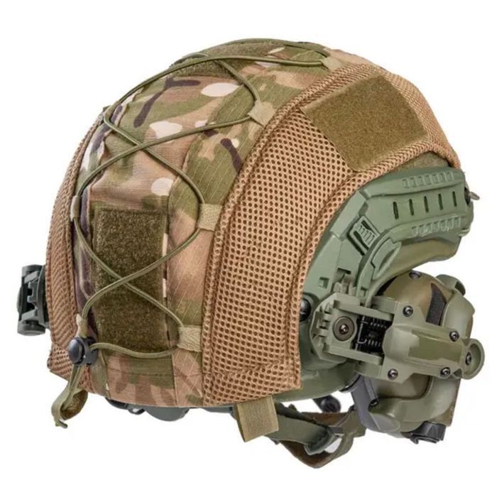 Комплект - Балістичний шолом Fast NTSIIIA олива + Навушники EARMOR M31