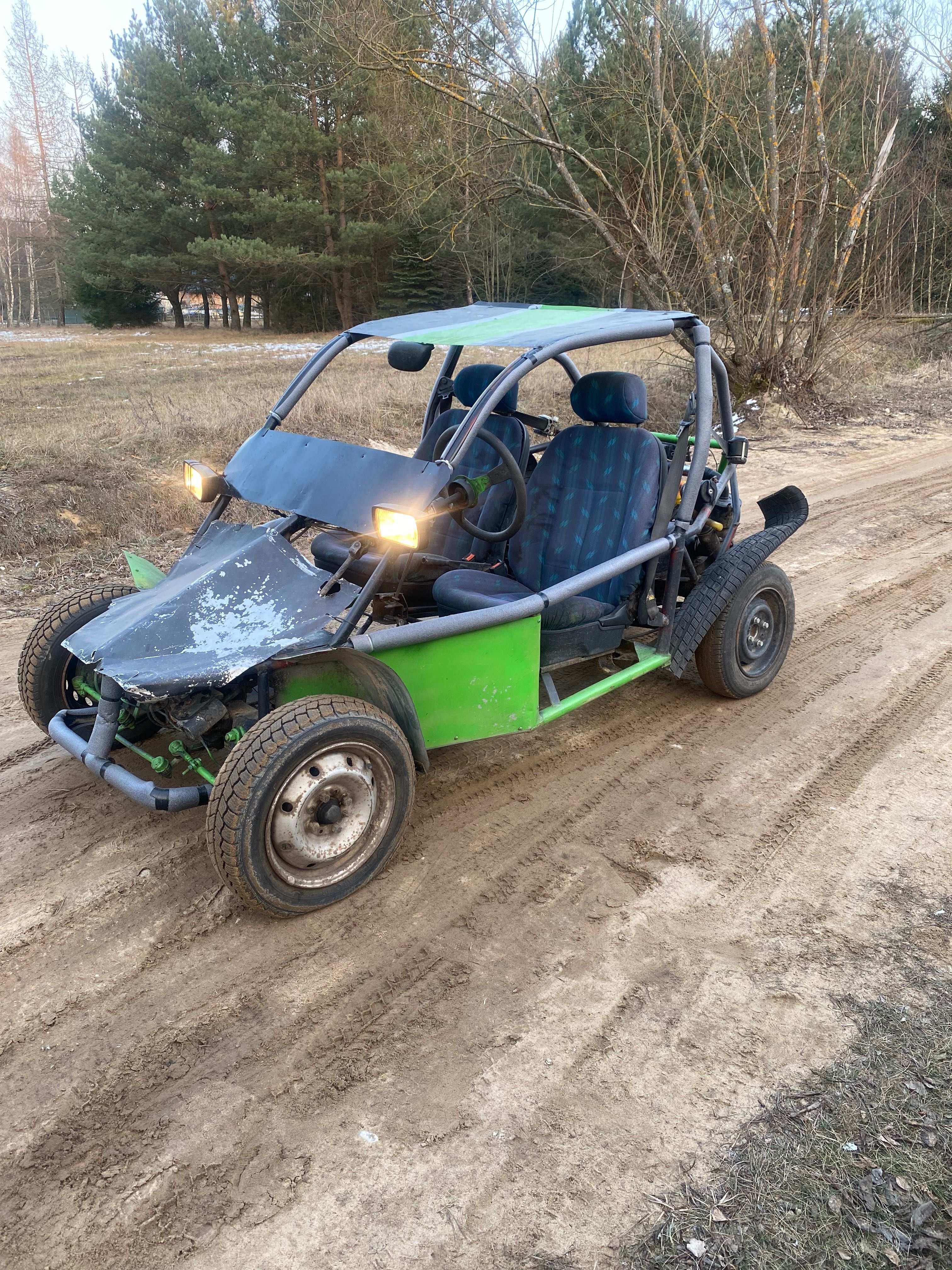 Buggy z silnikiem Fiat 126p tył napęd – emocje nie do opisania! HAK