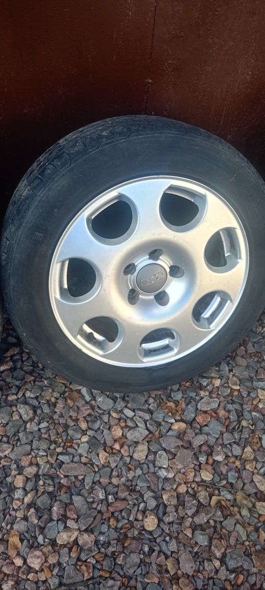 Alufelgi audi A6 C5 A4 b6 5x112 16 cali z oponami letnimi
