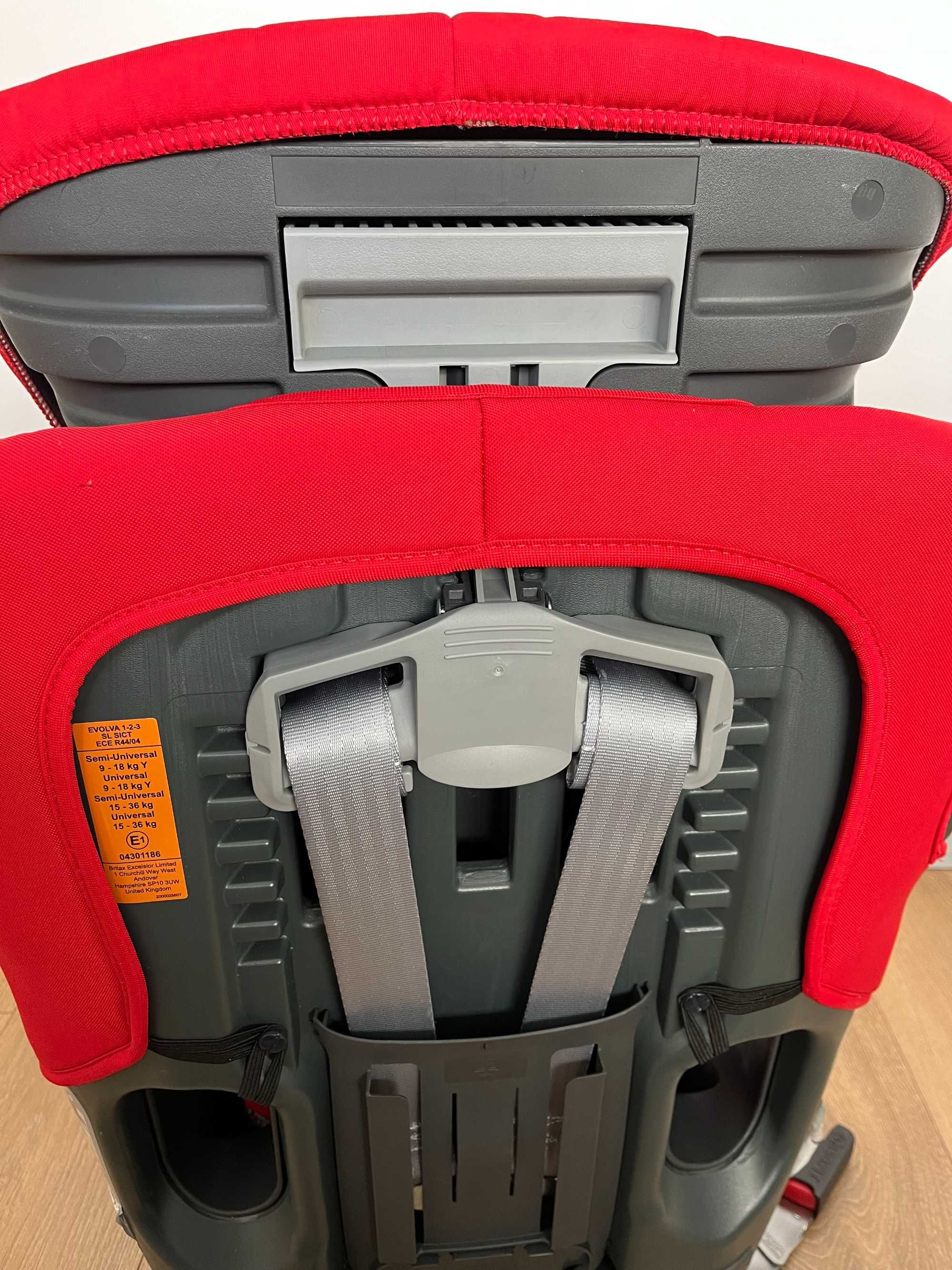 Cadeira auto Britax Romer 9-36kg EVOLVA 1-2-3 SL SICT