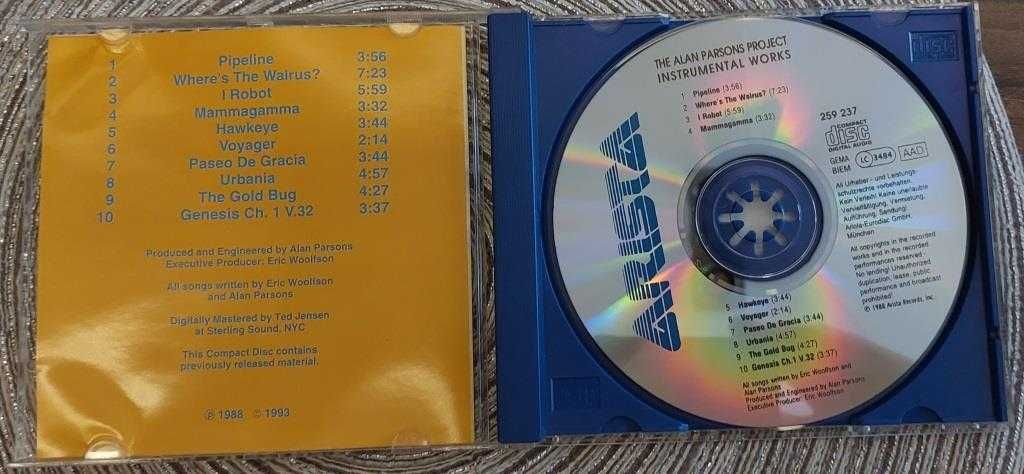 Płyta CD Album The Alan Parsons Project – The Instrumental Works