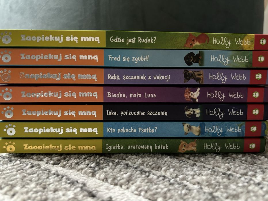 Zestaw książek z serii „Zaopiekuj się mną”