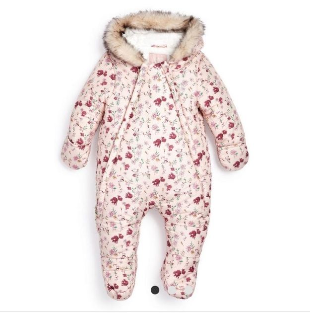 Демісезонний комбінезон Primark| для дівчинки 3-6 міс| 62-68 розмір