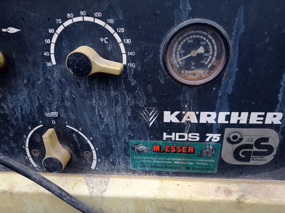 Myjka ciśnieniowa na gorącą wodę Karcher HDS 75