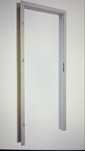 Oscieżnica bezprzylgowa biala regulowana lewa - Windoor. 235-255mm