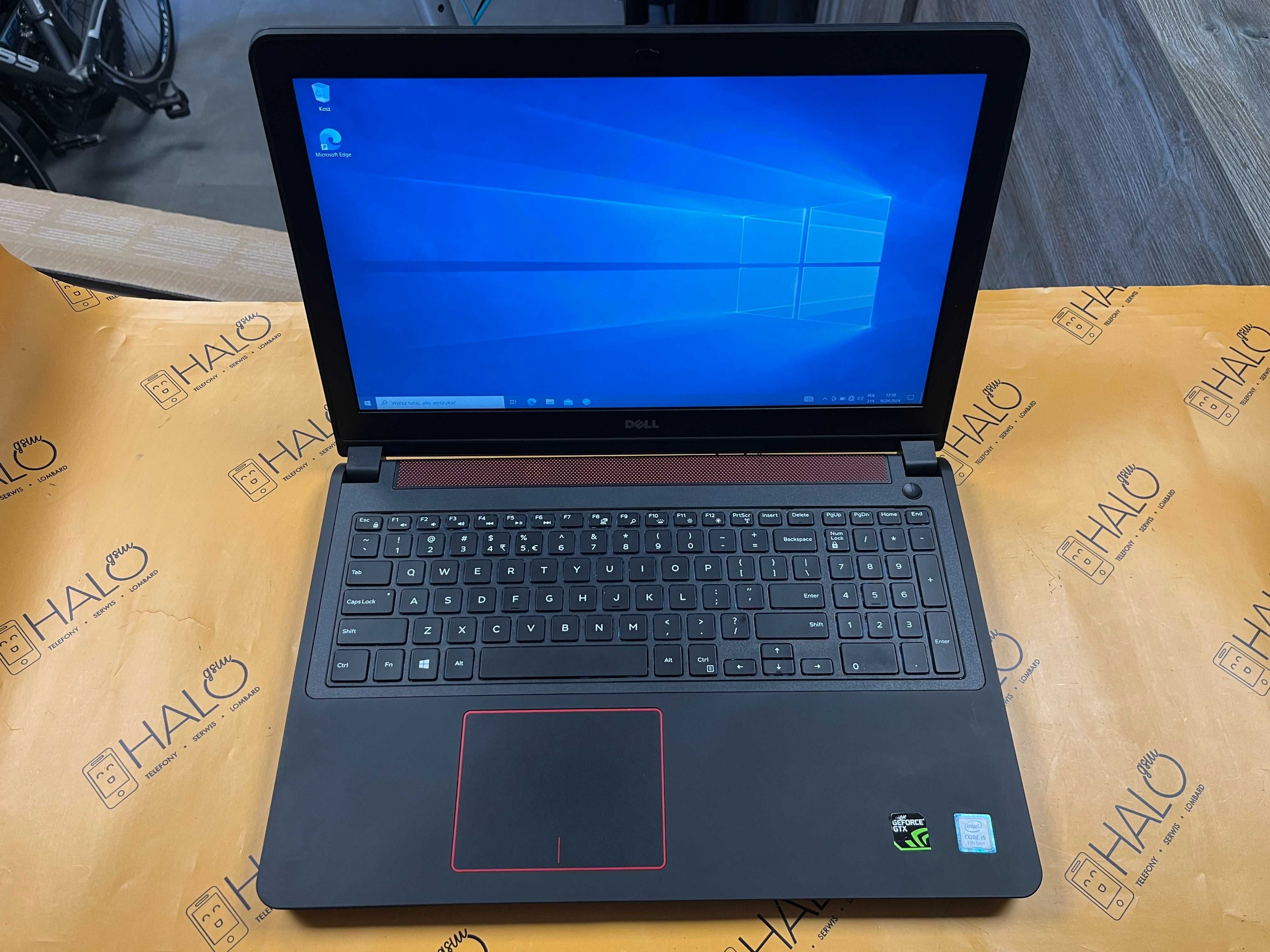 Laptop Dell 15-5577 i5/16GB/256GB SSD/GTX1050, Lombard Halo gsm Łódź