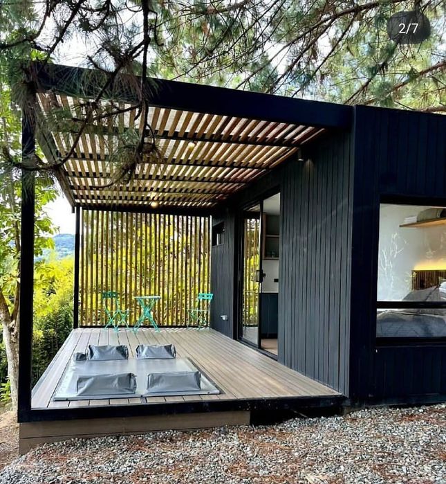 Domek letniskowy/całoroczny z kontenera 20/40dv