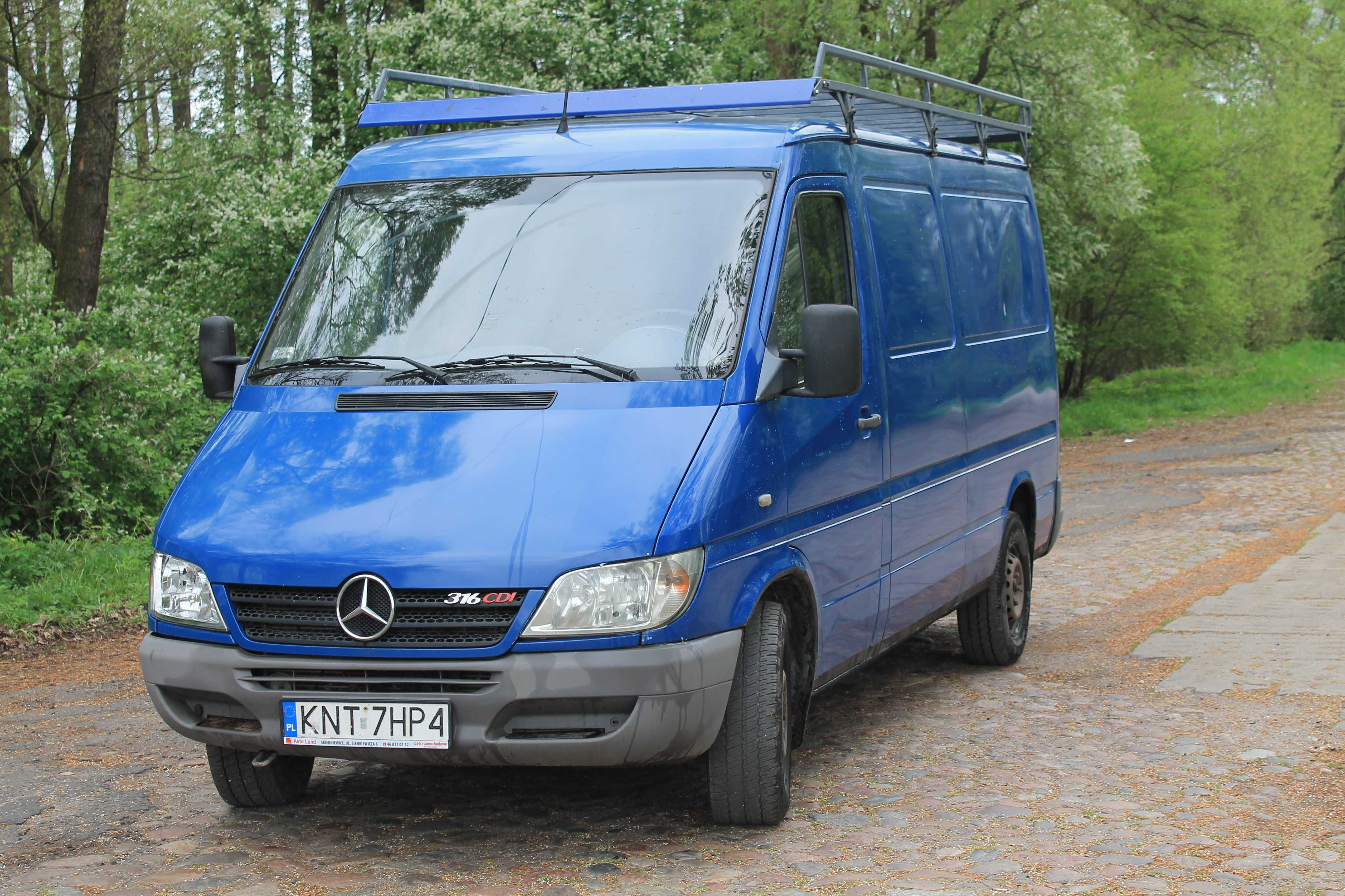 Mercedes sprinter 316 2.7 CDI klima hak