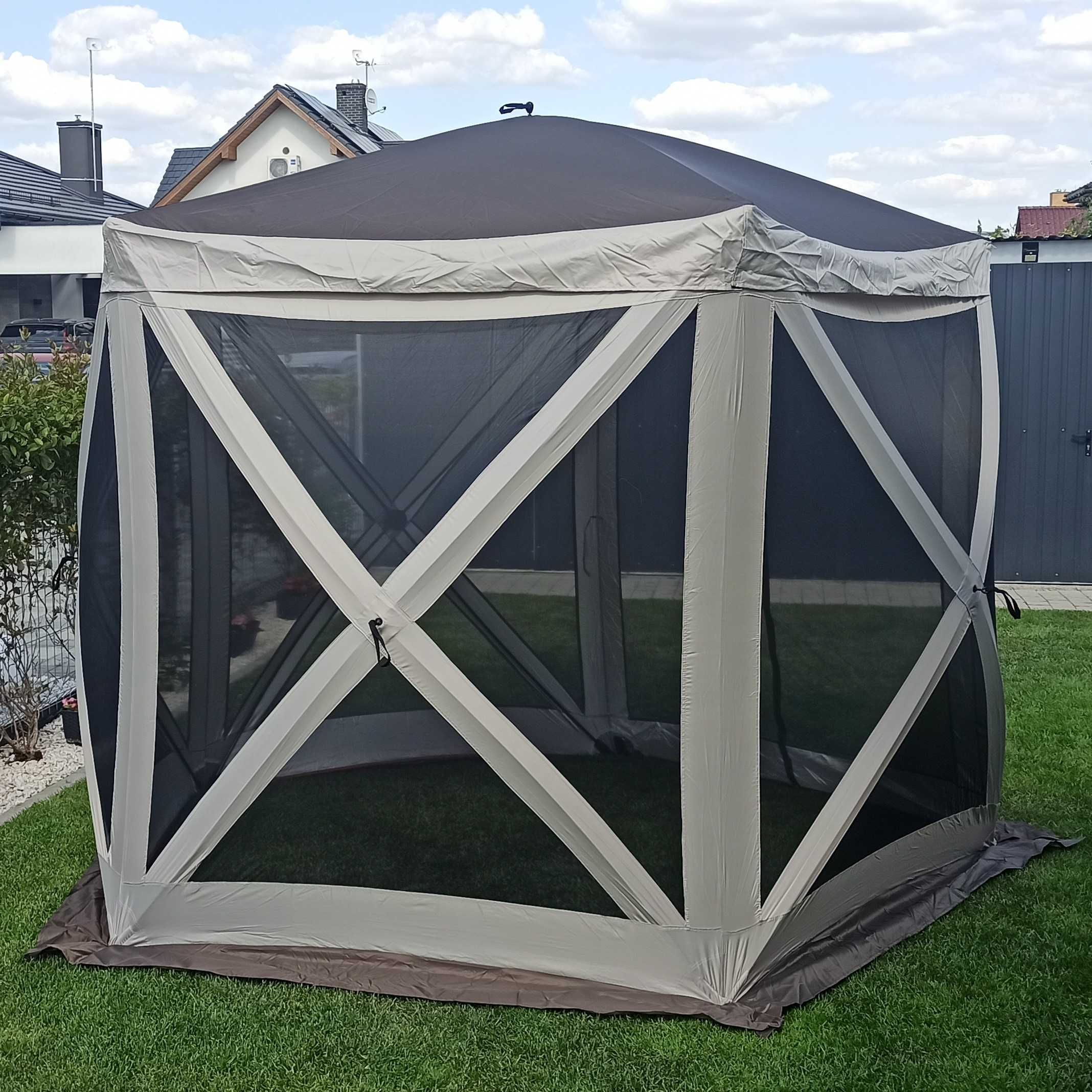 Pawilon namiot ogrodowy 2,6 x 2,6 m ekspresowy handlowy POP UP altana