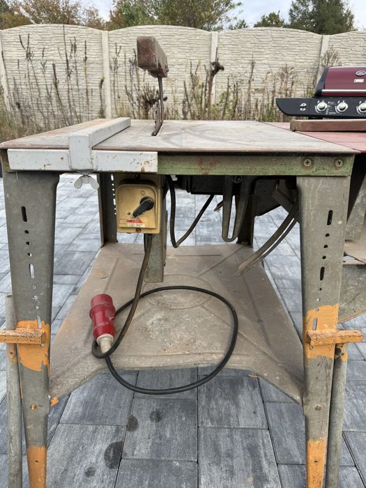 Piła stołowa z heblarką 380v