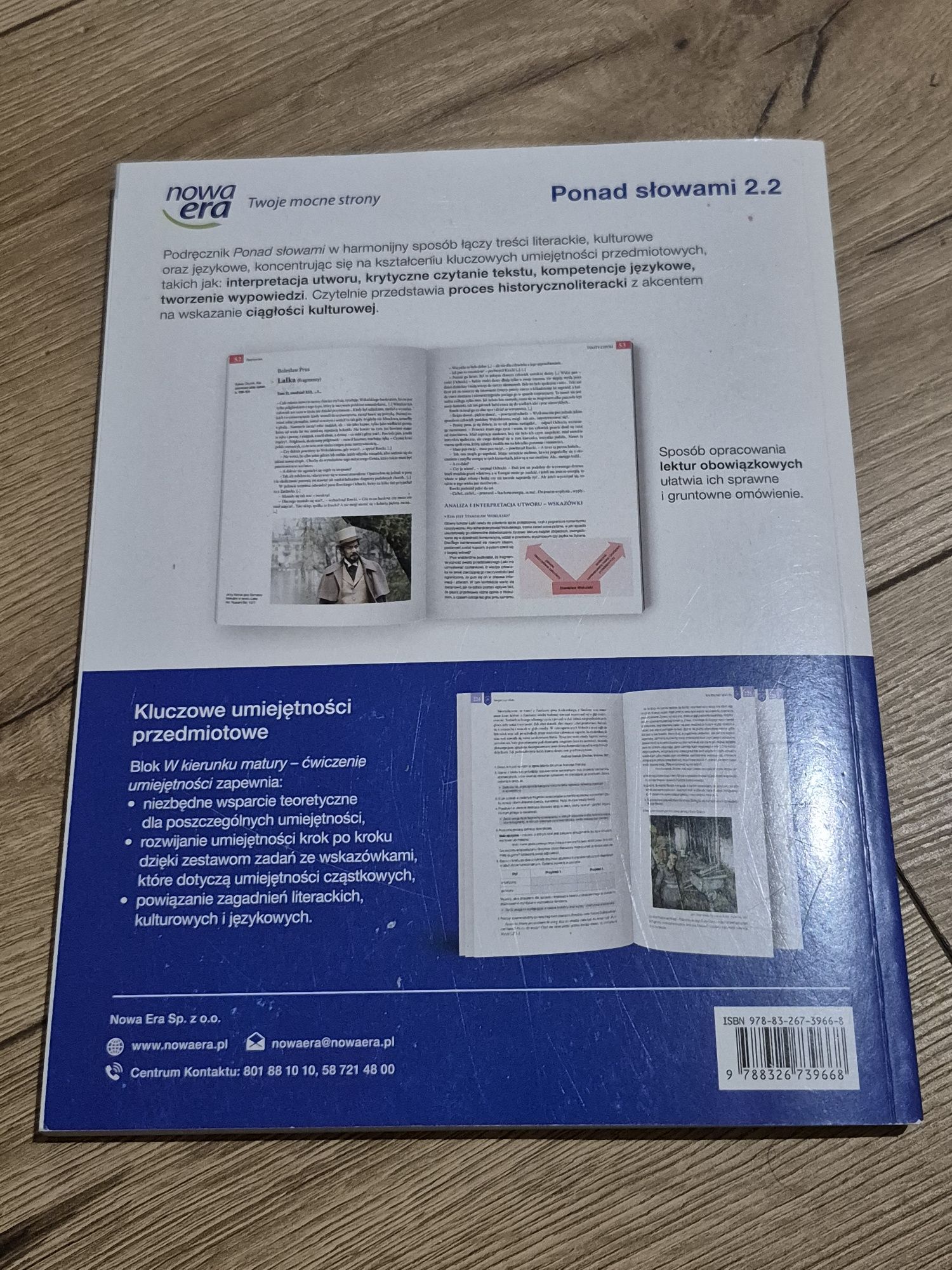 Ponad słowami 2 cz.2 Język polski. Zakres podstawowy i rozszerzony