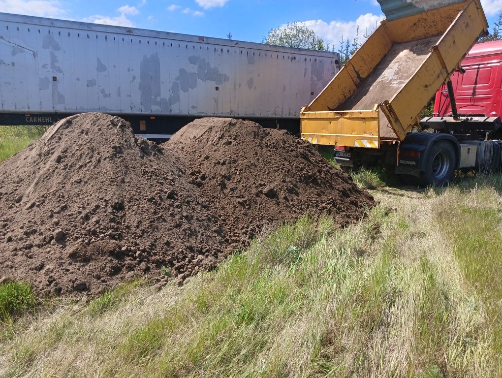 Piasek, żwir, kamień, ziemia, transport