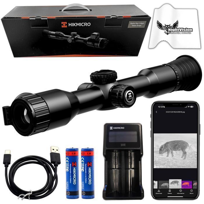 Luneta Noktowizyjna Celownik Noktowizyjny Hikmicro Alpex A40E 4K Lite