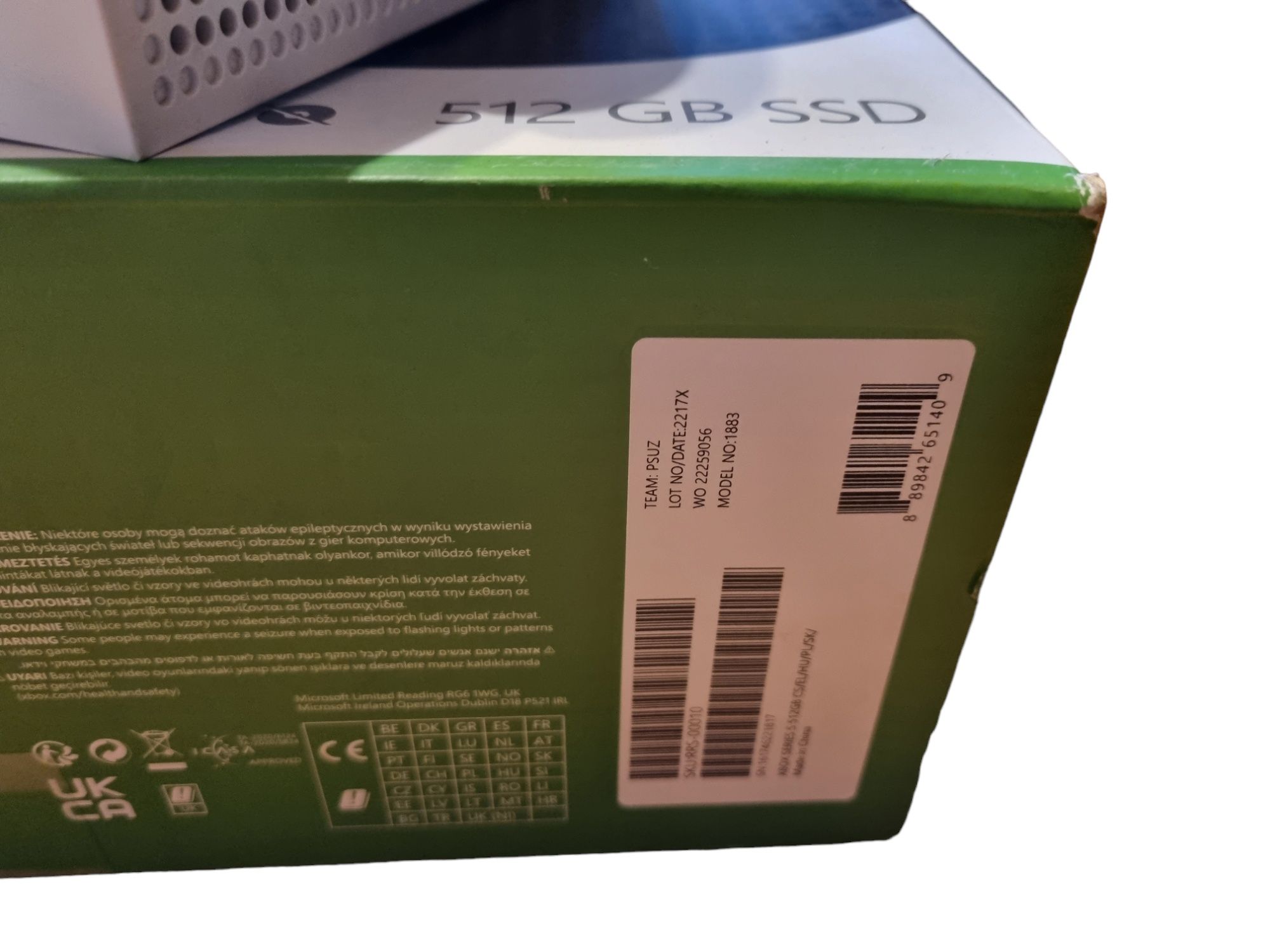 Xbox Series S 512 GB super stan komplet