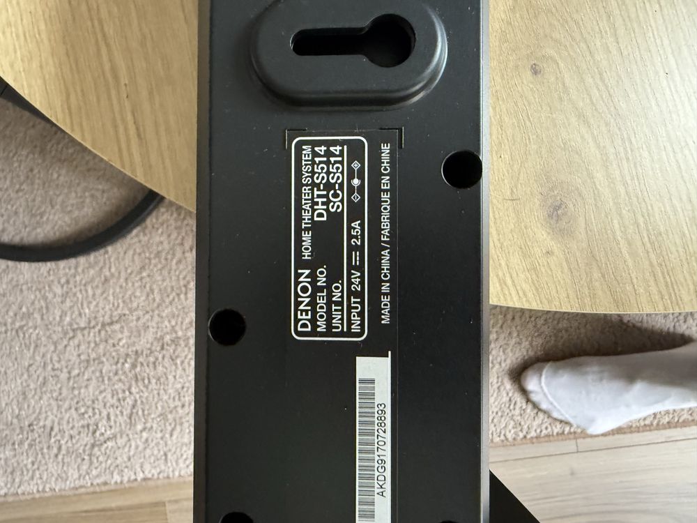 Soundbar DENON DHT-S514 zestaw