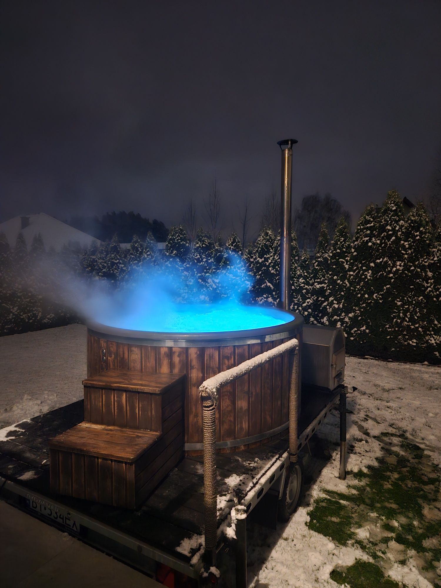 Mobilna Bania Gorąca Balia Ruska Jacuzzi