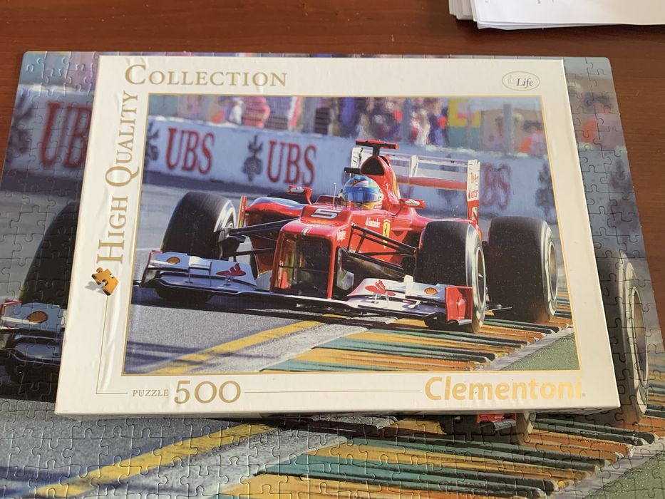 Puzzle Clementoni F1 Alonso Ferrari