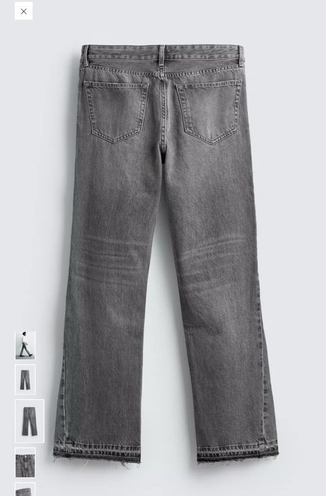 Flare jeans ZARA 34 размер мужские