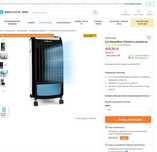 One Concept Wentylator Schładzacz Powietrza Klimator Nawilżacz