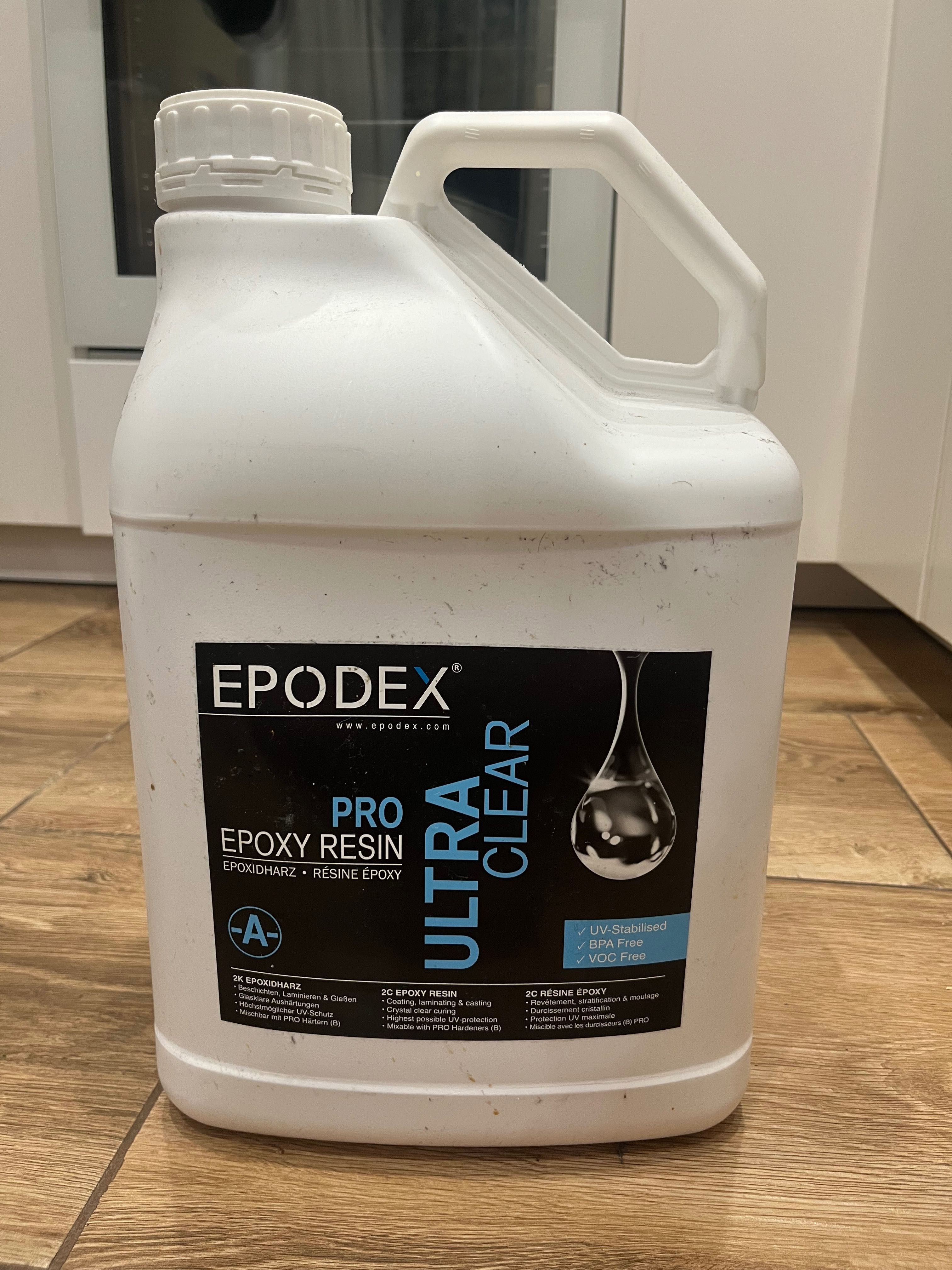 Żywica epoksydowa 15kg Epodex utwardzacz pro+ do rękodzieła