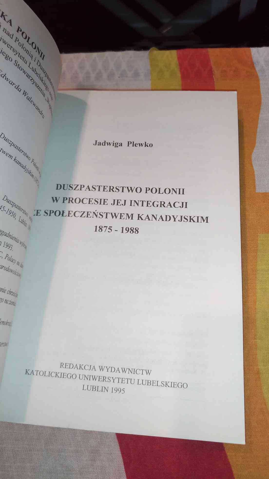 Duszpasterstwo Polonii W Procesie Jej Integracji Ze Społeczeństwem Kan