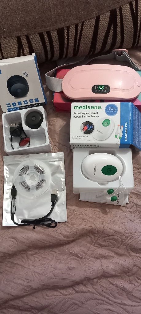 Aparat antyalergiczny kamera pas menstruacyjny taśma LED