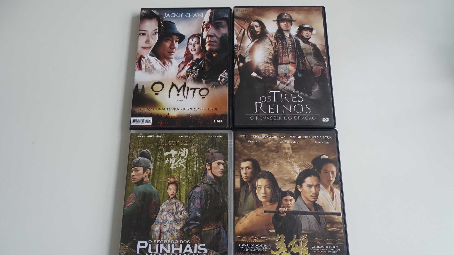 DVDs Filmes Chineses . Jackie Chan . Jet Li . Acção