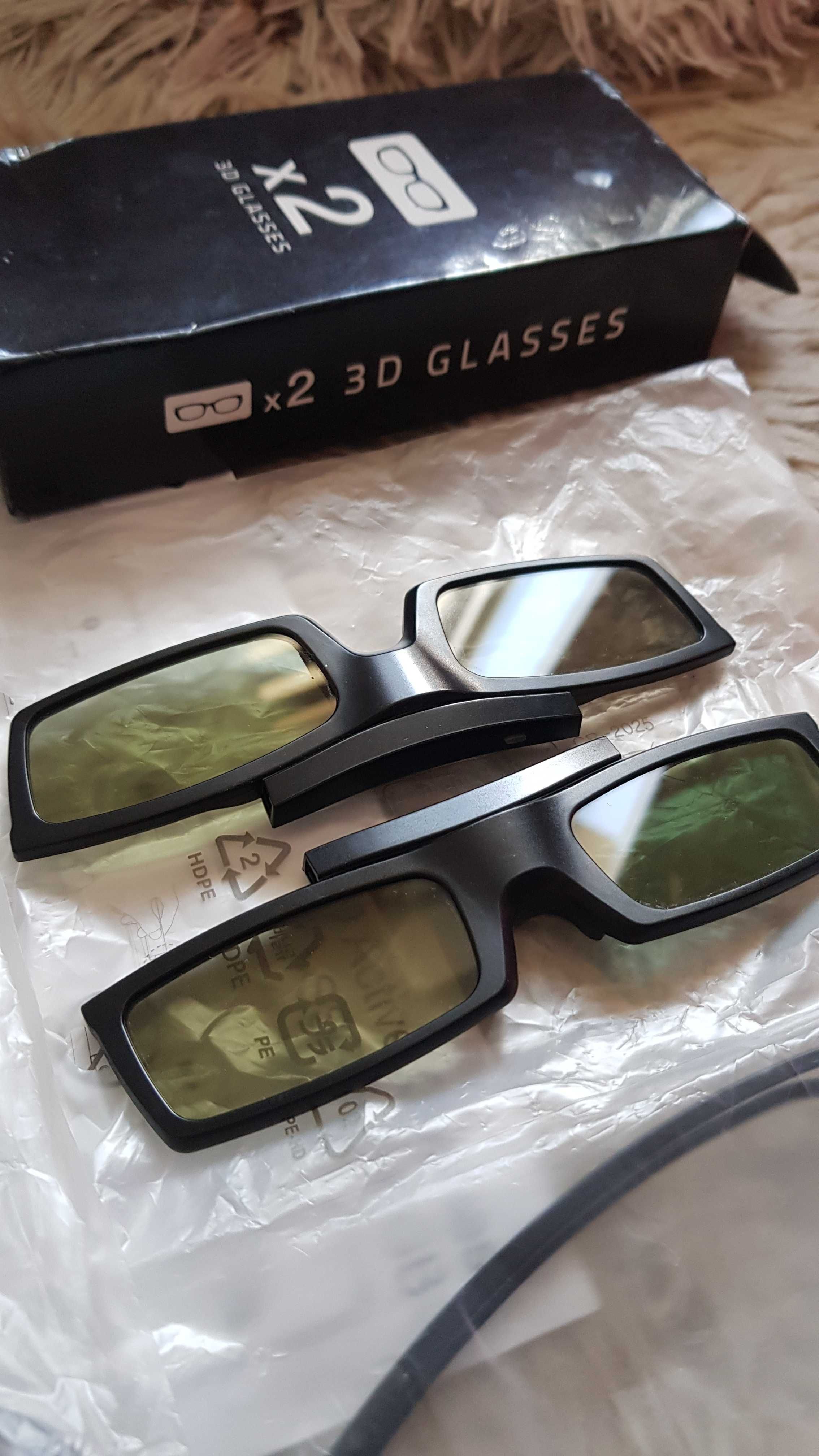 2x Okulary 3D Samsung SSG-5100GB - Jak nowe