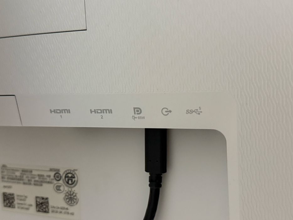 Монітор 27" Dell S2722QC (210-BBRQ) 8-Bit+FRC / USB Type-C