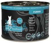 Monoproteinowa karma dla kota Catz Finefood Purrrr - 70% OWCA 200g