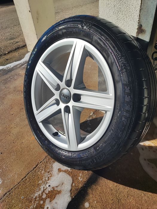 Jantes audi originais 16 com pneus incluídos