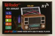 Rádio Multibanda Rsdo RD-309UBT - Portátil