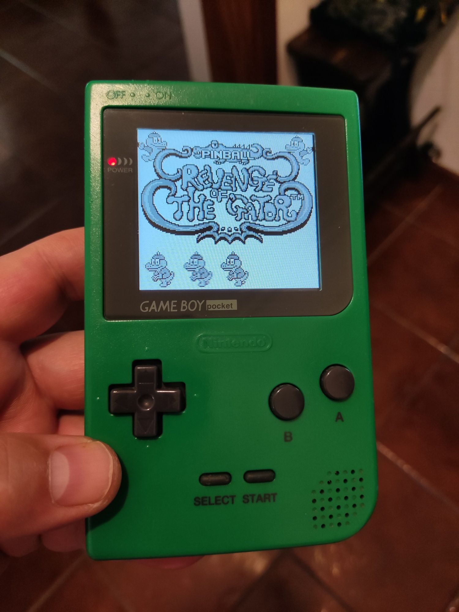 Game Boy pocket ecrã IPS + jogo gameboy
