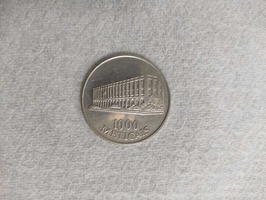 Moeda 1000 Meticais - 1994 - Moçambique