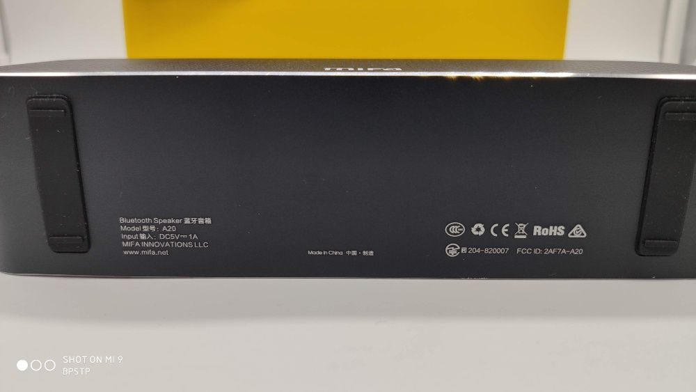 Coluna Bluetooth Portátil Mifa A20 30w NOVO na CAIXA
