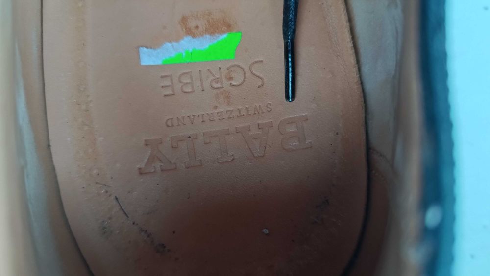 Статусні Преміум туфлі Ручна робота BALLY Scribe (Швейцарія) Р 44.29.5