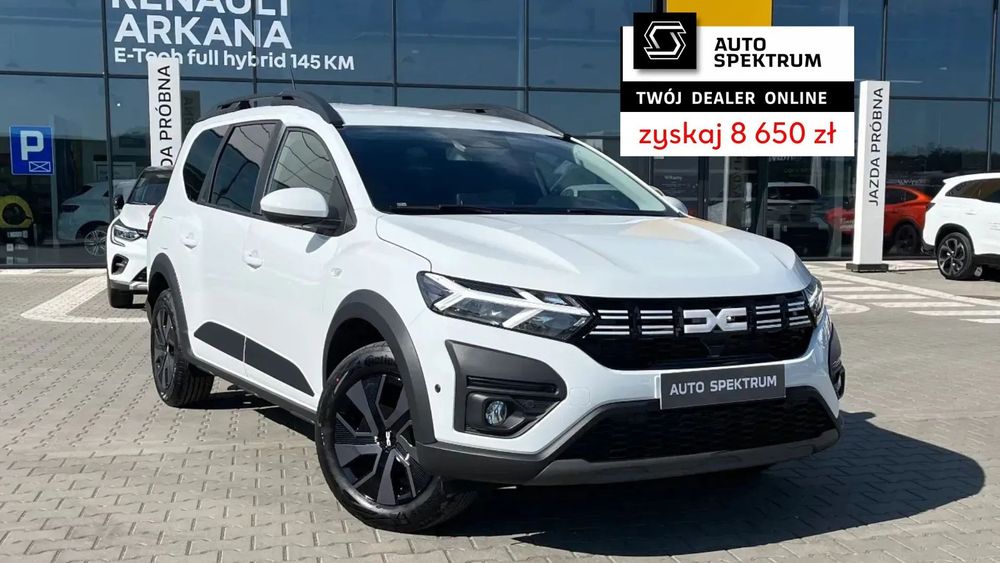 Dacia Jogger Expression Hybrid 140 7-miejsc Zyskaj 8 650 ZŁ Z FINANSOWANIEM
