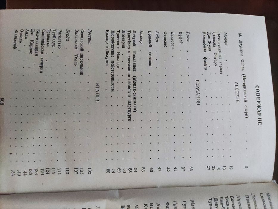 Шедевры мирового оперного искуства