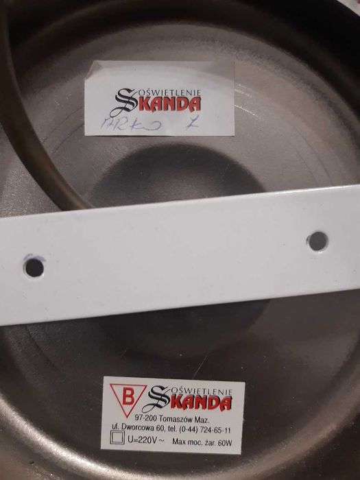 Stylowy kinkiet metalowy Skanda Arko