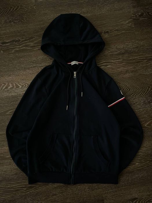 Оригінальне зіп худі Moncler sk8/drip/drill