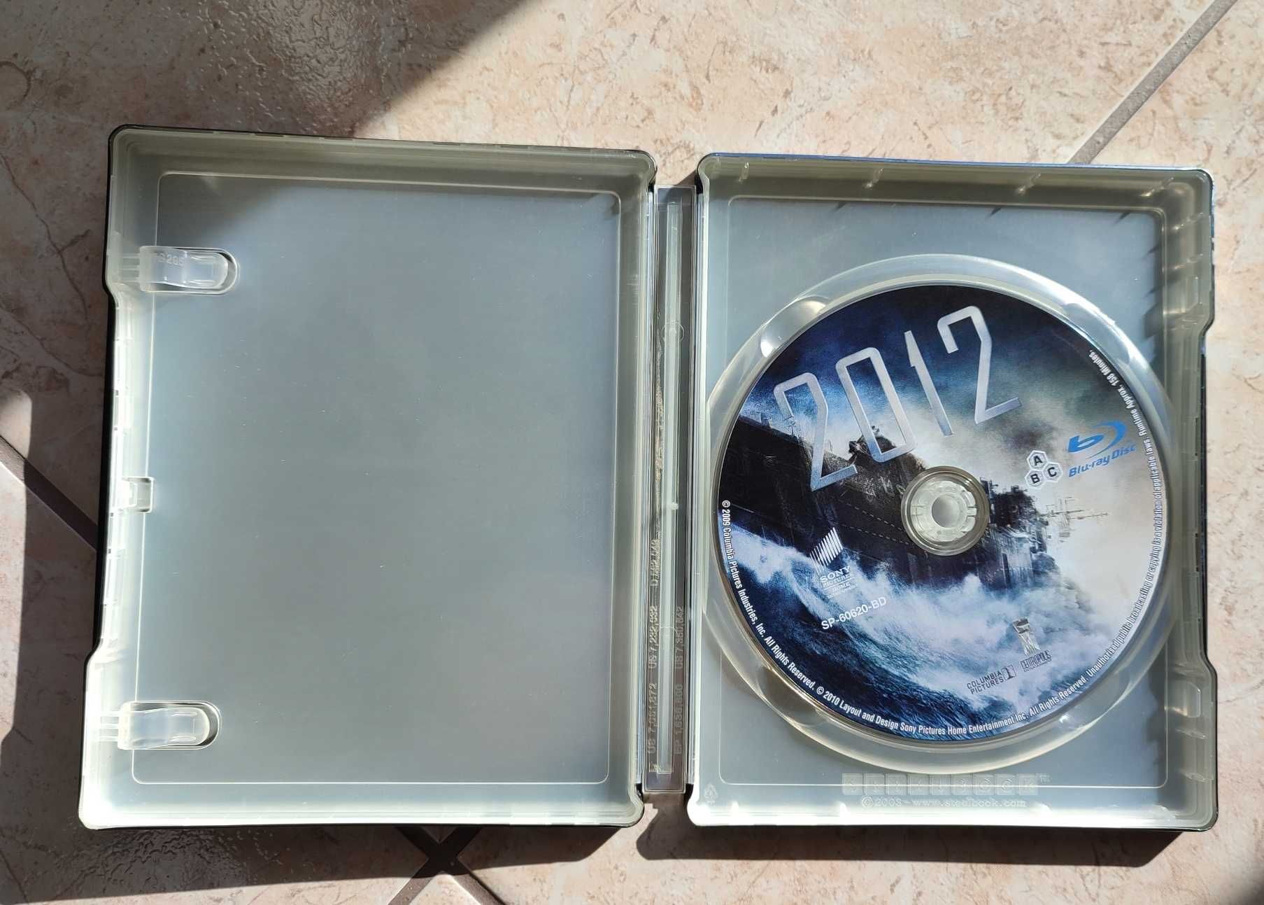 Filme 2012 em steelbook (bluray)