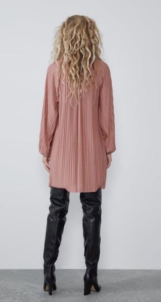 Сукня Zara плісе S
