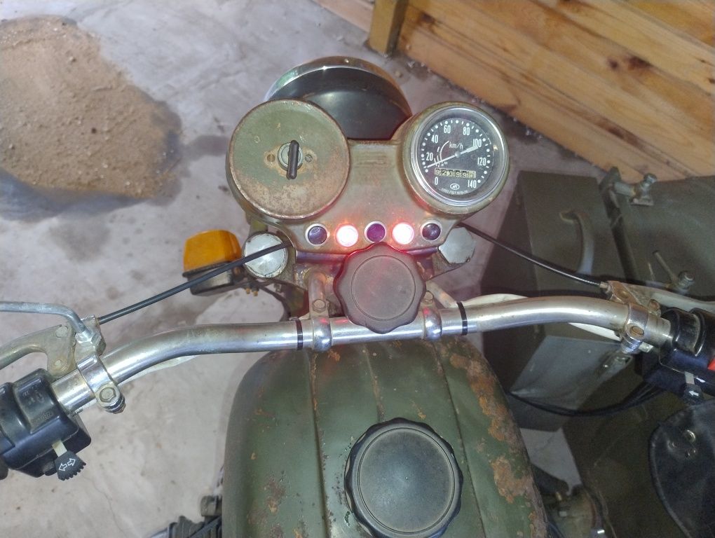 Dniepr mw650 M2 napędowiec wsteczny bieg