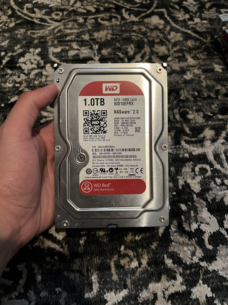 жорсткий диск WD Red 1TB
