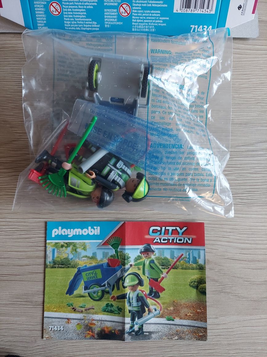 Playmobil 71434 Zespół sprzątający miasto.