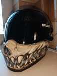 Kask Bandit carbon szyba pokrowiec