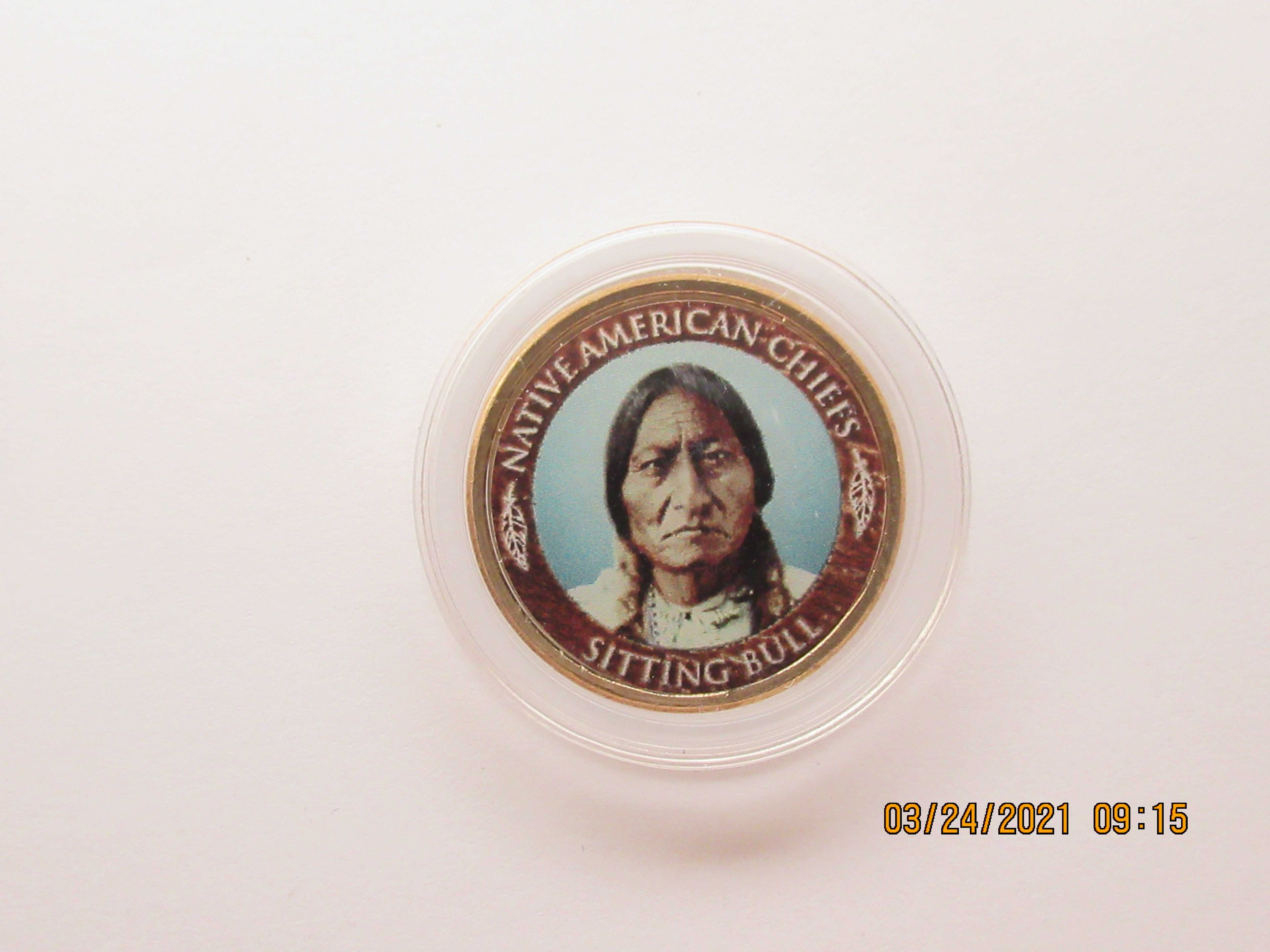 1 dolar Sacagawea Sitting Bull 2010
