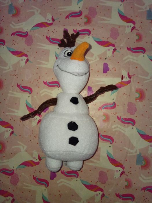 Мягка іграшка Олаф сніговик