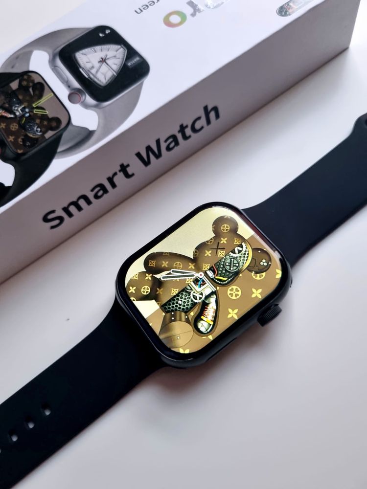 Smartwatch czarny PRO