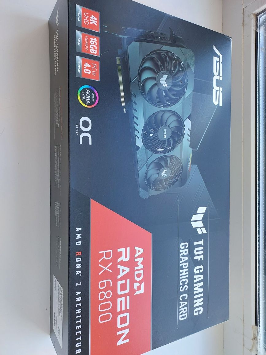 Відеокарта ASUS TUF-RX6800-O16G-GAMING